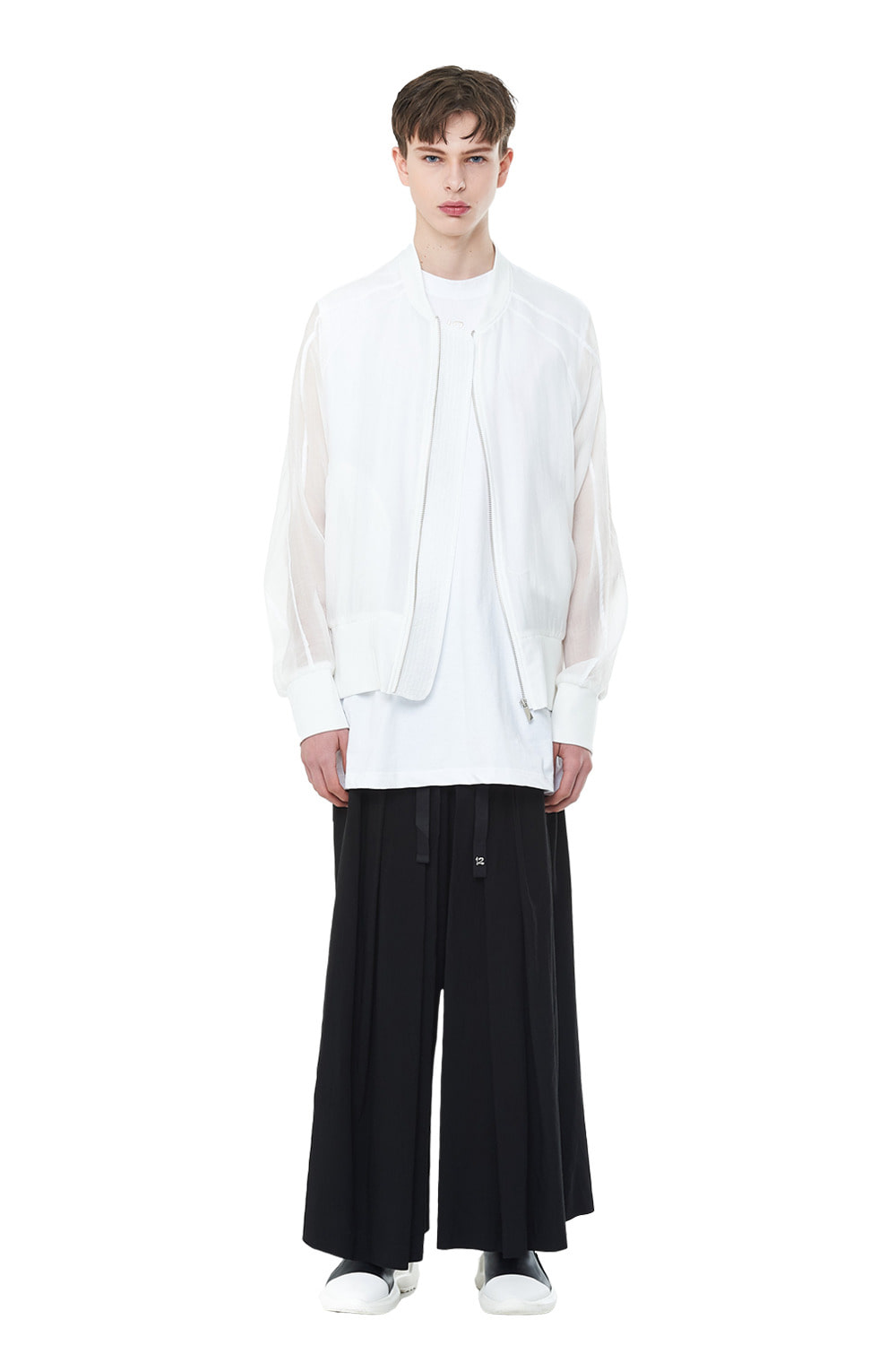 [20SS] See-through Oversize MA-1 (WH)_ PA1JP0404